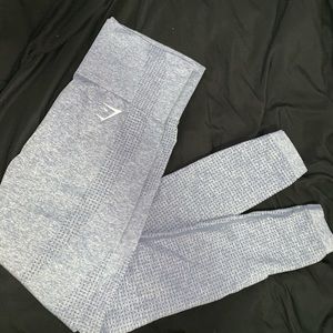Gymshark Vital Seamless Leggings-Steel Blue Marl